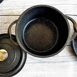 Набір посуду O.M.S. Collection 3050 Black 7 предметів - мініатюра 4