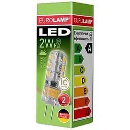 Лампочка Eurolamp G4 (LED-G4-0227(220)) - мініатюра 2