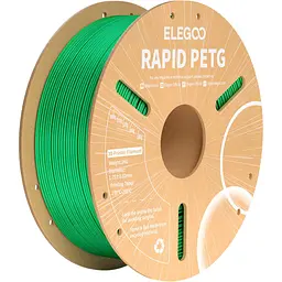 Філамент для 3D-принтерів Elegoo Rapid PETG 1kg Green (50.203.0220) [162654]