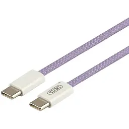 Комплект зарядного пристрою XO CE18 1Type-C PD/QC 30W Type-C to Type-C Violet - мініатюра 4