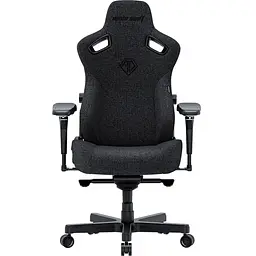 Крісло ігрове Anda Seat Kaiser 3 Pro Size XL Dark Gray Fabric (AD12YDC-XL-01-GB-PV/F-G01) - мініатюра 2