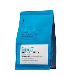 Кава в зернах Isla Colombia Supremo 200 г