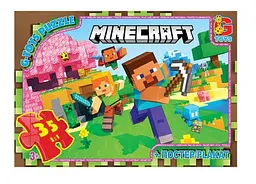 Пазли G-Toys Minecraft, 35 елементів, MC797