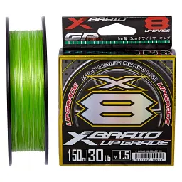 Шнур YGK X-Braid Upgrade X8 200 м 1.5/0.205 мм 30 lb/13.5 кг