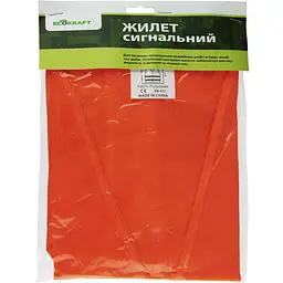 Жилет аварійний EcoKraft помаранчевий AJA11 (6900514220694) - мініатюра 2