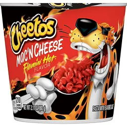 Макарони Cheetos Mac'N Cheese Pasta Flamin' Hot Flavor 4шт, 240г - мініатюра 5