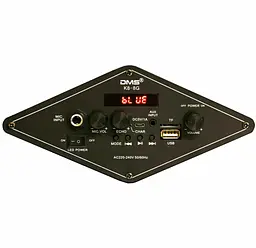 Колонка акумуляторна DMS K8-8G Bluetooth, USB, MP3, Wireless LED - мініатюра 4