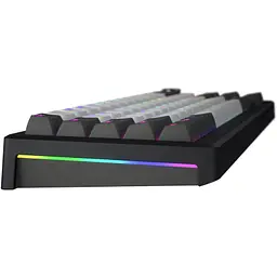 Клавіатура Hator Skyfall 65 Pro Aurum Vanila Silent RGB Wireless/Bluetooth/USB UA Grey/Black (HTK4160UA) - мініатюра 2