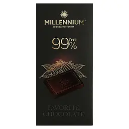 Шоколад Millennium Favorite чорний 99% 100г - мініатюра 1