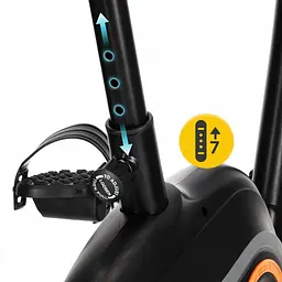Велотренажер магнітний 4FIZJO Active+ TBIKE01 Black/Gold (P-5905973401593) - мініатюра 4