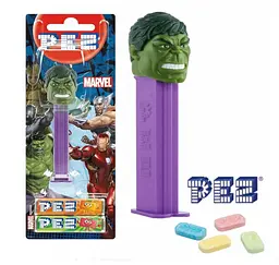 Диспенсер із цукерками Pez Marvel Collection Халк 17г - мініатюра 2