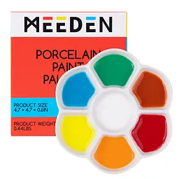 Порцелянова палітра для акварелі Квітка 12×12см MEEDEN - мініатюра 2