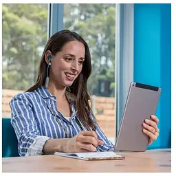 Навушники безпроводові JLab JBuds Pro W (IEUEBProRWHTGRY123) - мініатюра 7