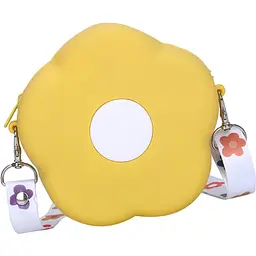Сумка Offtop Квітка жовта 16 х 5.4 см (856865) - мініатюра 3