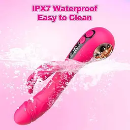 Вібратор Кролик для жінок силіконовий Satisfyer 22 см фуксія довжина - мініатюра 5