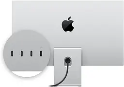Монітор Apple Studio Display with Tilt Adjustable Stand Standard Glass (MK0U3, MYJG3) - мініатюра 5