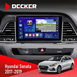 Штатна магнітола Hyundai Sonata 2017-2019 CAN Decker D9-009 4x64, DSP, 4G, 2k Decker (НФ-00008208)