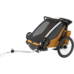 Дитяча коляска Thule Chariot Sport 2 Double (Natural Gold) (TH 10201033) - мініатюра 4