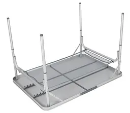 Стіл Bo-Camp 100x70 cm Grey (1404417) (DAS303279) - мініатюра 5