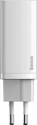 Зарядний пристрій Baseus GaN2 Lite Quick Charger C+U 65W EU white (CCGAN2L-B02) - мініатюра 2