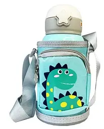 Дитячий термос - поїлка в сумці з чашкою 3 в 1 600 ml Mumlove Бірюзовий