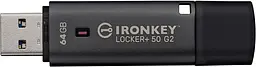 Kingston Накопичувач Kingston 64GB USB 3.2 Type-A Gen1 IronKey Locker+ 50 G2
