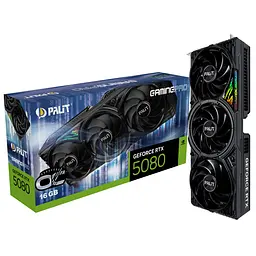 Відеокарта GF RTX 5080 16GB GDDR7 GamingPro OC Palit (NE75080S19T2-GB2031A) - мініатюра 2