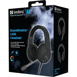 Навушники Sandberg BossBlaster Black (126-49) - мініатюра 6