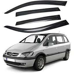 Дефлектори вікон вітровики для Opel Zafira A 1999-2005 Acrylic