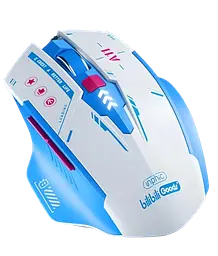 Миша INPHIC A11 White-Blue