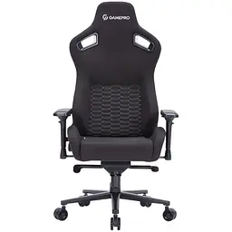 Ігрове крісло GamePro Size XL Fabric Black (GC900B) - мініатюра 5