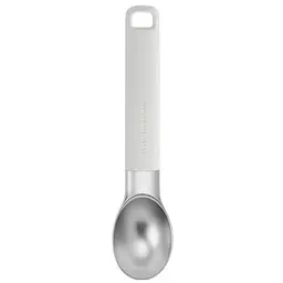 Ложка для морозива KitchenAid Classic, 21,5 см, білий (KHA117OHPNG)