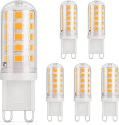 Комплект LED ламп DiCUNO G9 3 Вт, тепле біле світло