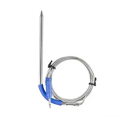 Термометр цифровий для барбекю 2-канальний Bluetooth, -40-300 °C WINTACT WT308A - мініатюра 4