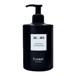 Шампунь для бороди Jar for Men від honest products, 500мл