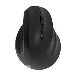 Мишка 2E MF325 Silent Wireless/Bluetooth Black (2E-MF325WBK) - мініатюра 1