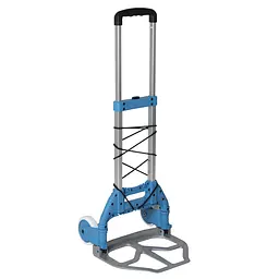 Візок господарський Bo-Camp Trolley Foldable 75 kg Silver/Blue (5267283), Синій