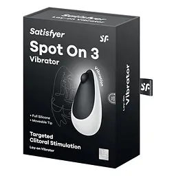 Вібратор для клітора Satisfyer Spot On 3 чорний - мініатюра 2