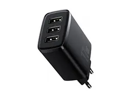 Зарядний пристрій BASEUS Compact 3U 17 W чорний (CCXJ020101) - мініатюра 2