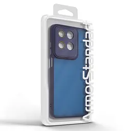 Защитный чехол для Motorola G15/G15 Power/G17 Power 4G/G17 4G, синий, ShadeX, противоударный, матовый, панель PC+TPU, защита всего корпуса, амортизация ударов при падении, ArmorStandart (ARM91315) - мініатюра 3