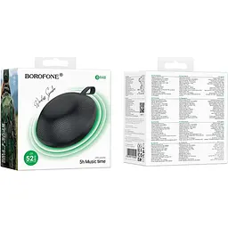 Портативна акустика Borofone BR48 Ufo Black - мініатюра 5