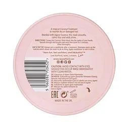 Маска для сяйва волосся з кокосовою олією Coco Loco Coconut Shine Mask Lee Stafford 200 мл - мініатюра 6