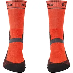 Шкарпетки Bridgedale Mountain Bike Winter Weight T2 Merino Sport Boot M Orange/Black (1053-710353.327.M) - мініатюра 2