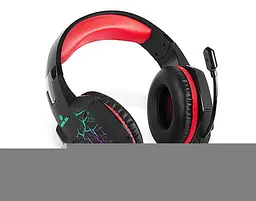 Гарнітура REAL-EL GDX-7750 Чорний/Червоний - мініатюра 3