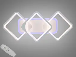 Світлодіодна люстра Romin 8060 білий з пультом дімером 75W