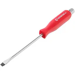 Викрутка ударна плоска шліцьова Intertool SL6 х 125 мм HT-0483