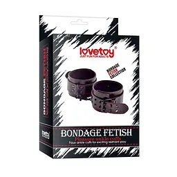 Наручники Ankle Cuffs LOVETOYS 66-LV1654 98968 - мініатюра 5
