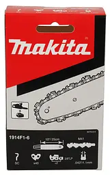 Ланцюг пиляльний Makita 1914F1-6 (25 см, 3/8", 1.1 мм, 40z)