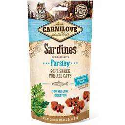 Ласощі для котів Carnilove Sardine with Parsley для чутливого травлення 50 г