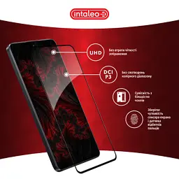 Скло захисне Intaleo Full Glue Xiaomi Poco M6 Pro Black (1283126589744) - миниатюра 4